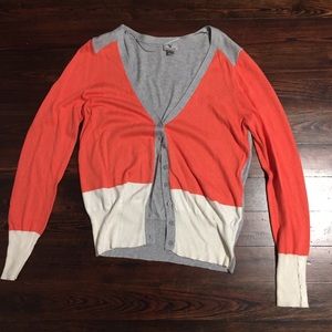 Color Block Cardigan